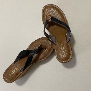 ALDO never worn wedges. Size 10